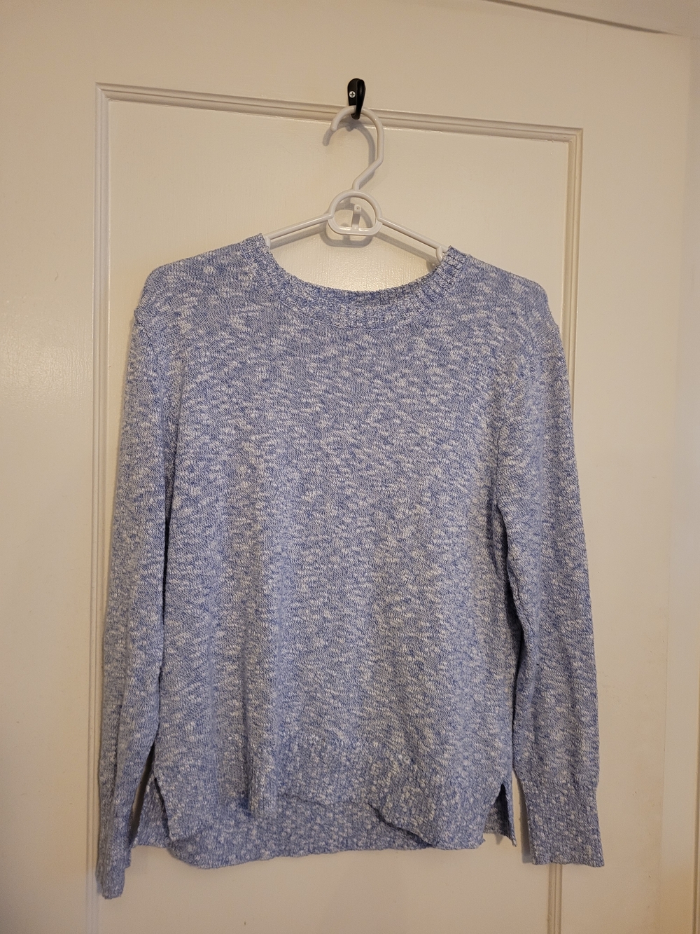 J.Crew Light Blue Heather Knit Sweater